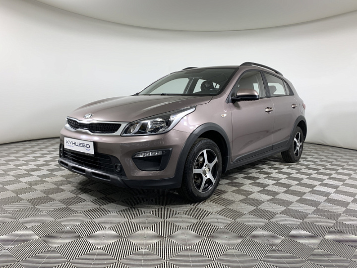 KIA Rio X-Line 1.6, 2019 года, Автоматическая, КОРИЧНЕВЫЙ