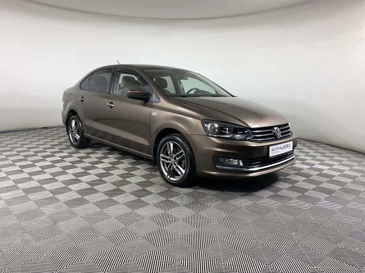 VOLKSWAGEN Polo 1.6, 2016 года, Механика, КОРИЧНЕВЫЙ