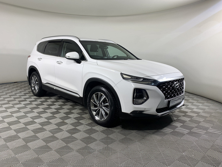 HYUNDAI Santa Fe 2.4, 2018 года, Автоматическая, БЕЛЫЙ