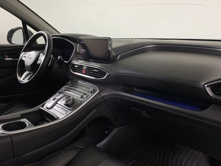 HYUNDAI Santa Fe 2.2, 2021 года, Робот, СЕРЫЙ