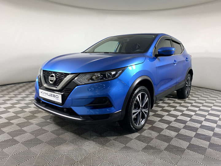 NISSAN Qashqai 2, 2020 года, Вариатор, СИНИЙ