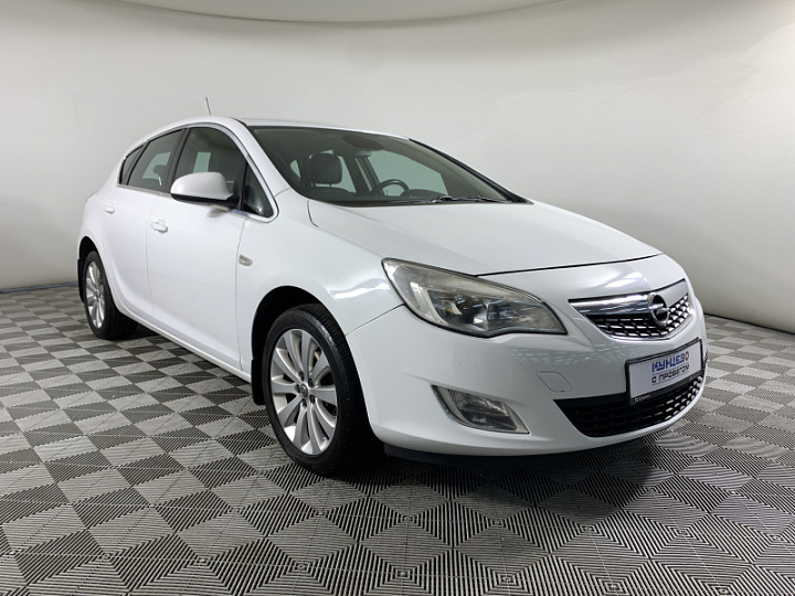 OPEL Astra 1.4, 2011 года, Автоматическая, БЕЛЫЙ