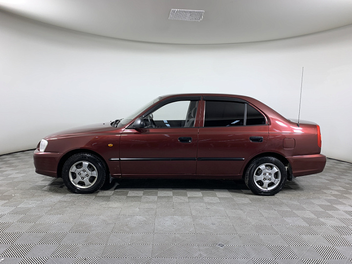 HYUNDAI Accent 1.5, 2007 года, Механика, КРАСНЫЙ