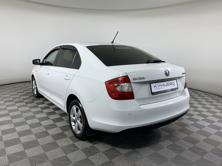 SKODA Rapid 1.6, 2015 года, Автоматическая, БЕЛЫЙ