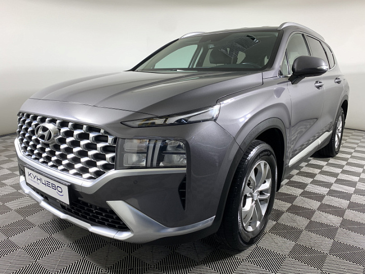 Hyundai Santa Fe 2.5, 2021 года, Автоматическая, Серый