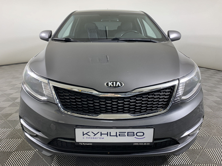 KIA Rio 1.4, 2015 года, Автоматическая, ТЕМНО-СЕРЫЙ
