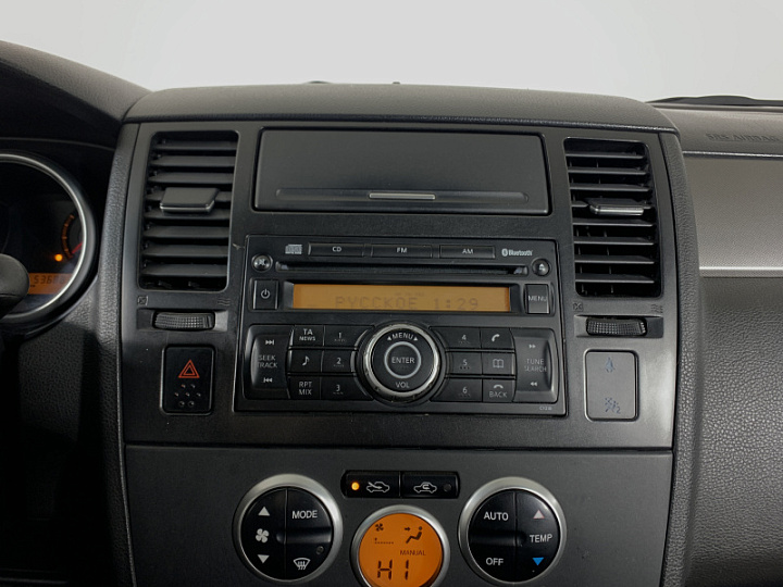 NISSAN Tiida 1.6, 2008 года, Автоматическая, ЧЕРНЫЙ