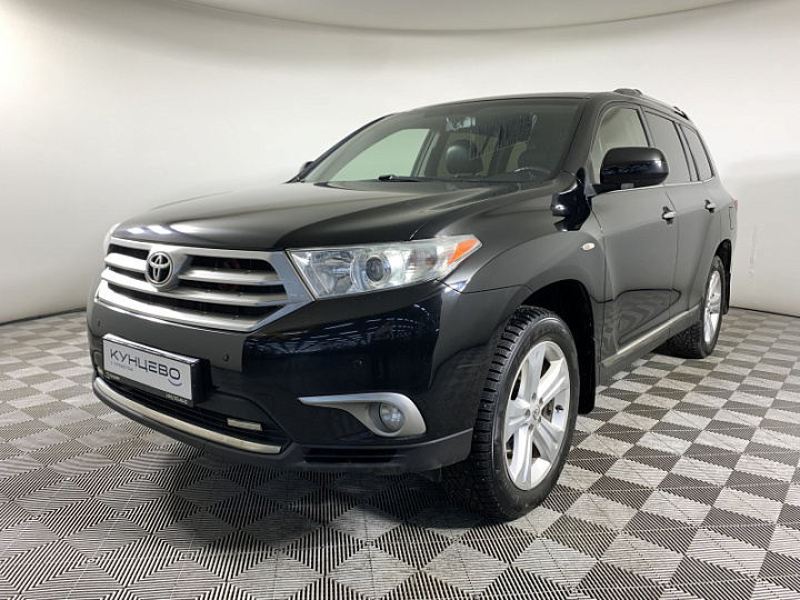 TOYOTA Highlander 3.5, 2012 года, Автоматическая, ЧЕРНЫЙ
