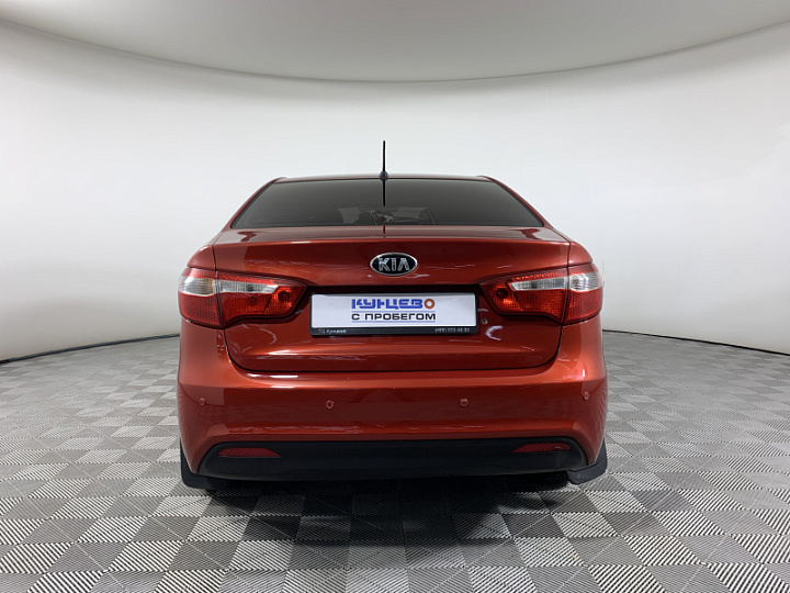 KIA Rio 1.4, 2014 года, Автоматическая, КРАСНЫЙ