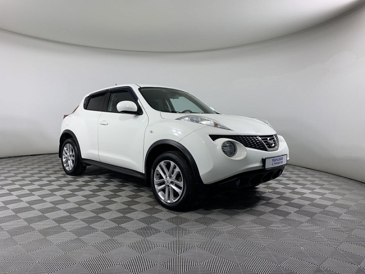 NISSAN Juke 1.6, 2014 года, Вариатор, БЕЛЫЙ