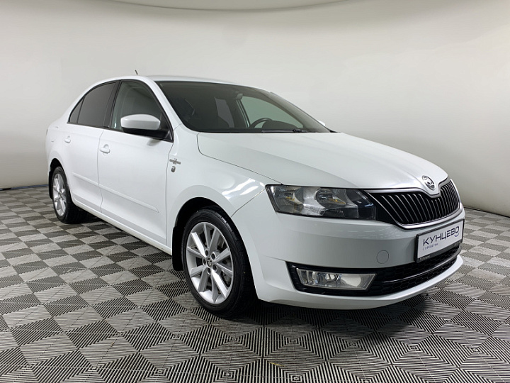 SKODA Rapid 1.6, 2015 года, Механика, БЕЛЫЙ