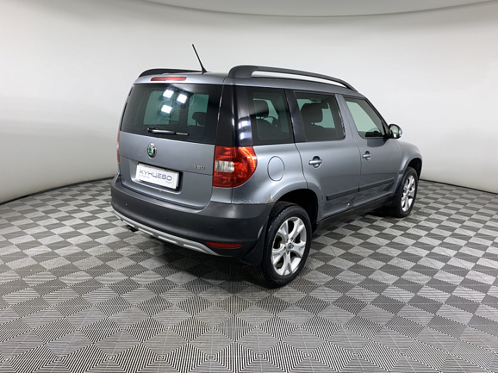 SKODA Yeti 1.2, 2012 года, Робот, СЕРЫЙ