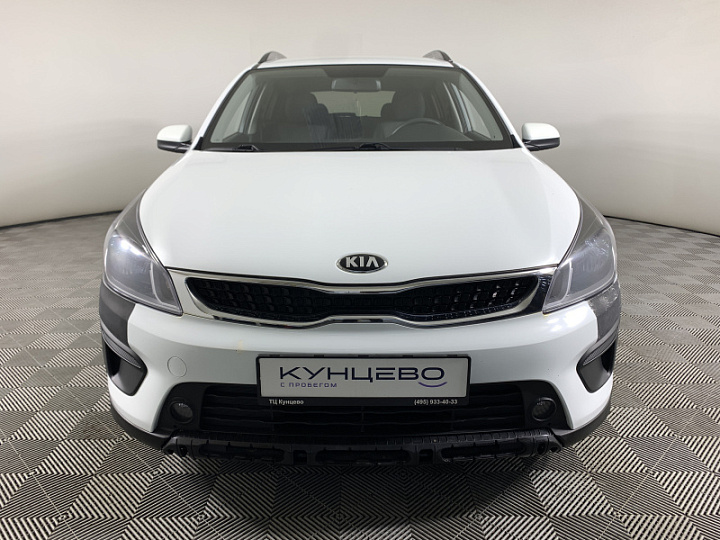 KIA Rio X-Line 1.4, 2018 года, Механика, БЕЛЫЙ