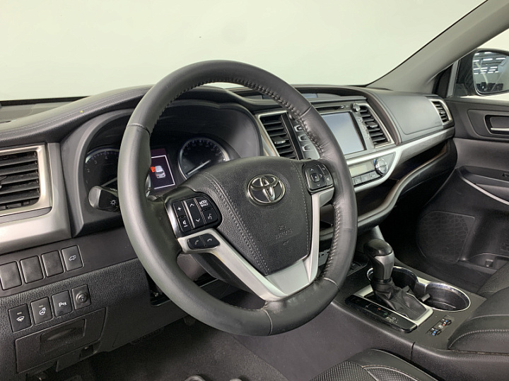 TOYOTA Highlander 3.5, 2019 года, Автоматическая, ЧЕРНЫЙ