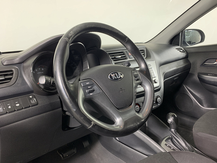KIA Rio 1.6, 2017 года, Автоматическая, ТЕМНО-СЕРЫЙ