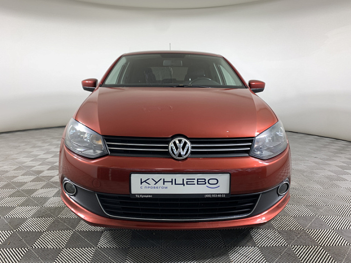 VOLKSWAGEN Polo 1.6, 2011 года, Автоматическая, ВИШНЕВО-КРАСНЫЙ