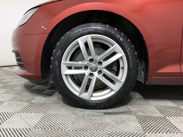AUDI A4 1.4, 2017 года, Робот, КРАСНЫЙ