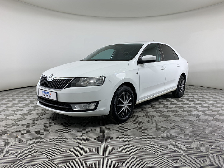 SKODA Rapid 1.6, 2016 года, Механика, БЕЛЫЙ