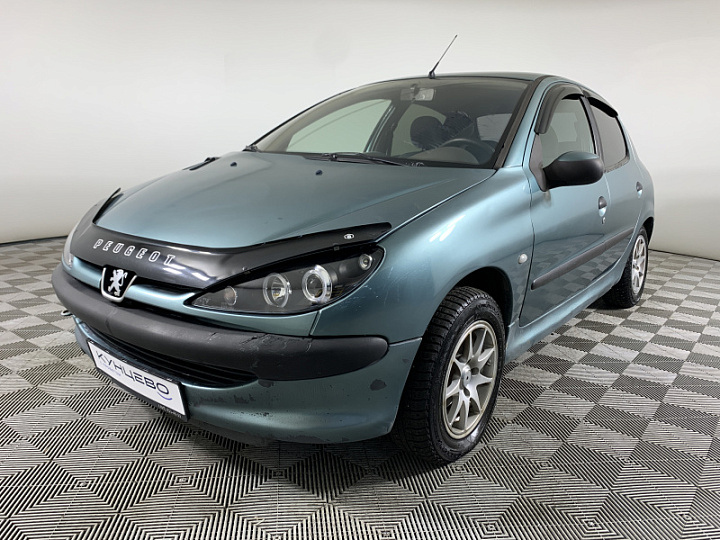 PEUGEOT 206 1.4, 2002 года, Автоматическая, ЗЕЛЕНЫЙ