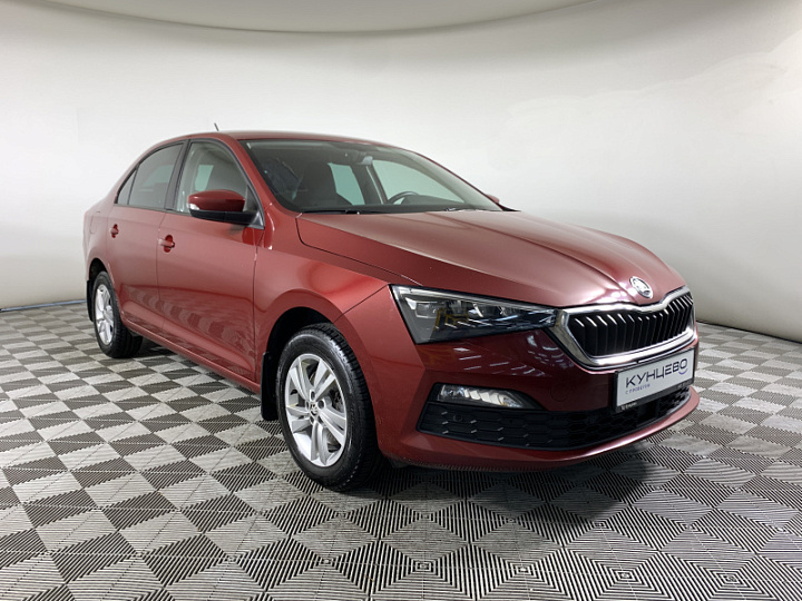 SKODA Rapid 1.6, 2020 года, Автоматическая, КРАСНЫЙ