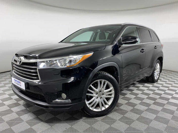 TOYOTA Highlander 3.5, 2014 года, Автоматическая, ЧЕРНЫЙ