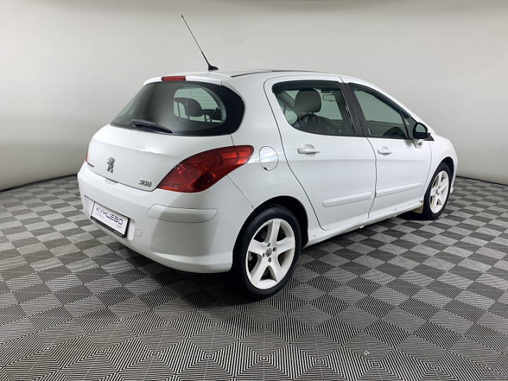Peugeot 308 1.6, 2008 года, Автоматическая, Белый