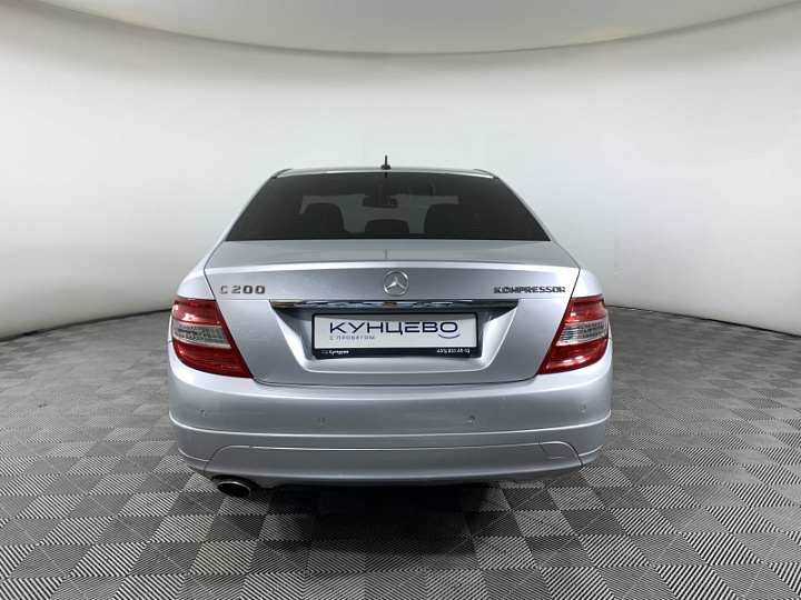 MERCEDES-BENZ C-Класс 200 1.8, 2008 года, Автоматическая, Серебристый
