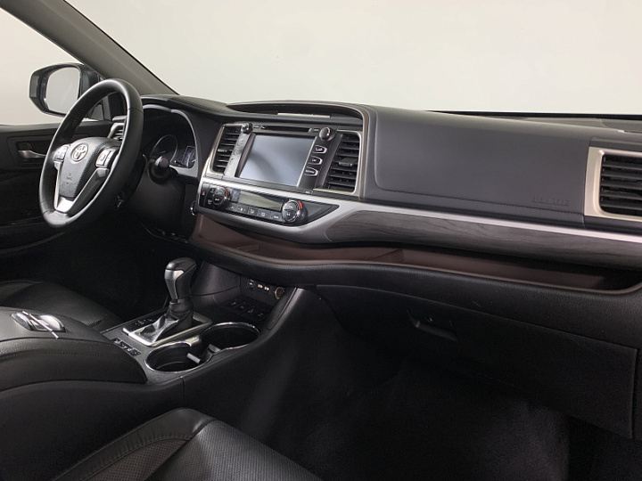 TOYOTA Highlander 3.5, 2019 года, Автоматическая, ЧЕРНЫЙ