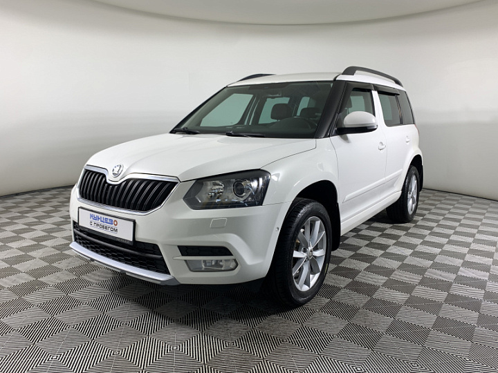 SKODA Yeti 1.8, 2014 года, Робот, БЕЛЫЙ