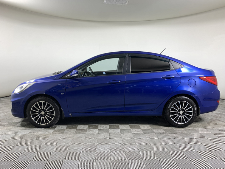 HYUNDAI Solaris 1.6, 2011 года, Автоматическая, СИНИЙ ТЕМНЫЙ