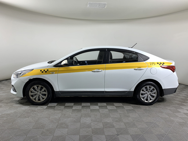 HYUNDAI Solaris 1.4, 2018 года, Автоматическая, БЕЛЫЙ ЖЕЛТЫЙ СЕРЫЙ