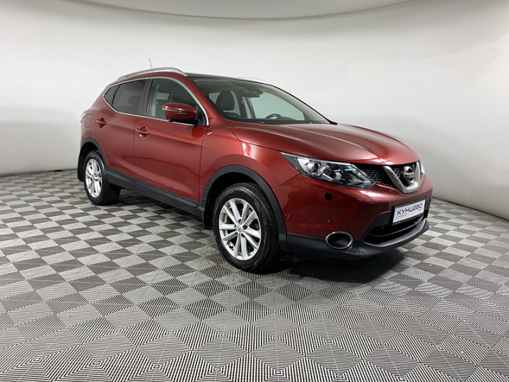 NISSAN Qashqai 2, 2014 года, Вариатор, КРАСНЫЙ