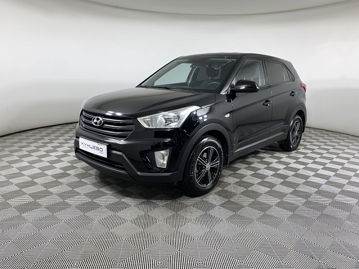 HYUNDAI Creta 1.6, 2019 года, Автоматическая, ЧЕРНЫЙ