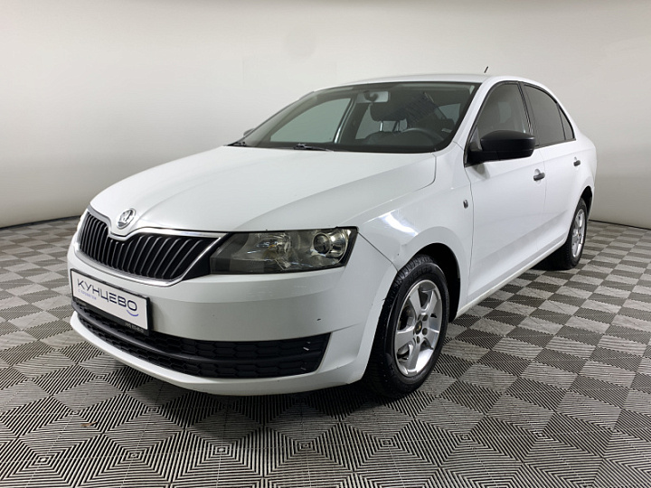 SKODA Rapid 1.2, 2014 года, Механика, БЕЛЫЙ