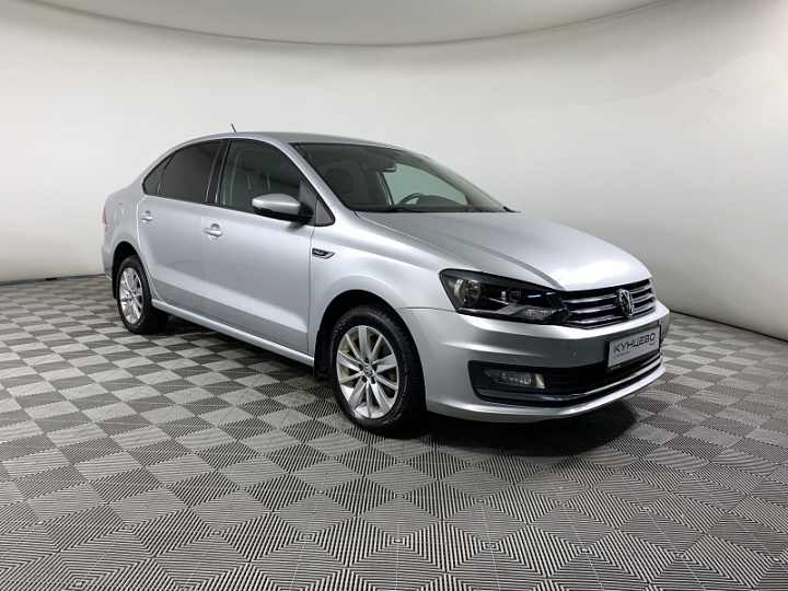 VOLKSWAGEN Polo 1.6, 2017 года, Механика, Серебристый