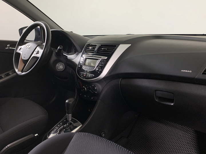 HYUNDAI Solaris 1.4, 2012 года, Автоматическая, ТЕМНО-СИНИЙ