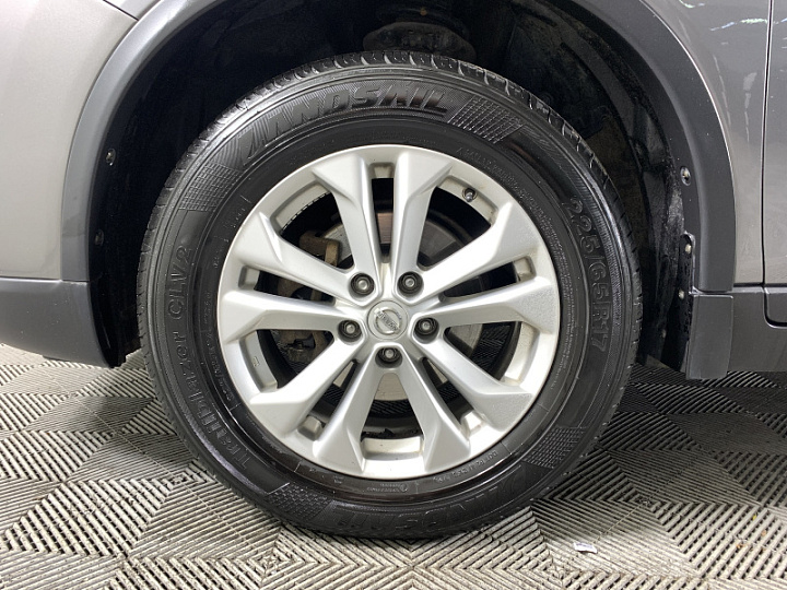 Nissan X-Trail 2, 2017 года, Вариатор, Серый
