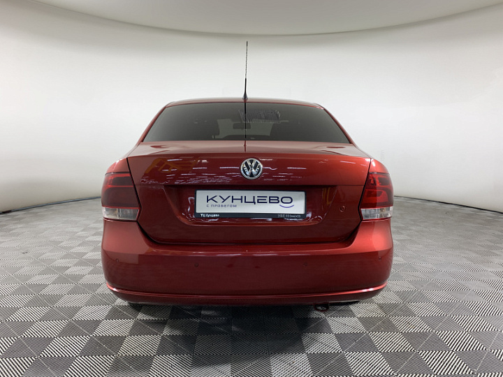 VOLKSWAGEN Polo 1.6, 2011 года, Автоматическая, ВИШНЕВО-КРАСНЫЙ
