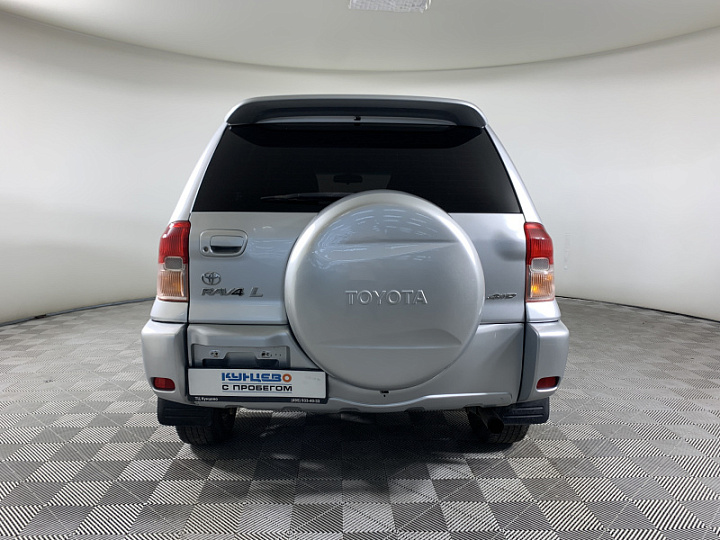 TOYOTA RAV4 2, 2002 года, Автоматическая, Серебристый