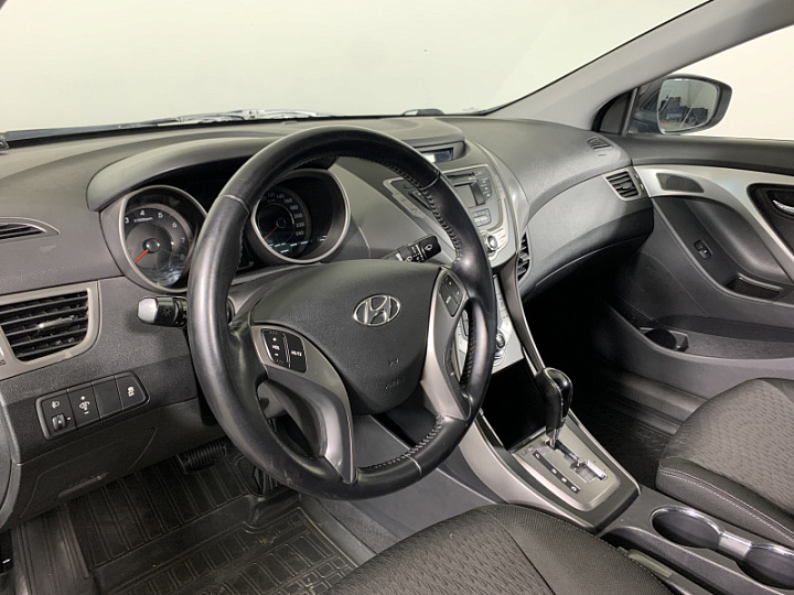 HYUNDAI Elantra 1.6, 2012 года, Автоматическая, ЧЕРНЫЙ