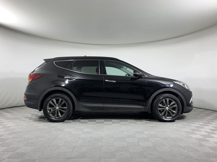 HYUNDAI Santa Fe 2.2, 2017 года, Автоматическая, ЧЕРНЫЙ