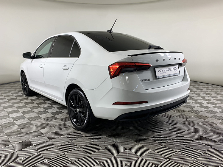 SKODA Rapid 1.6, 2021 года, Автоматическая, БЕЛЫЙ