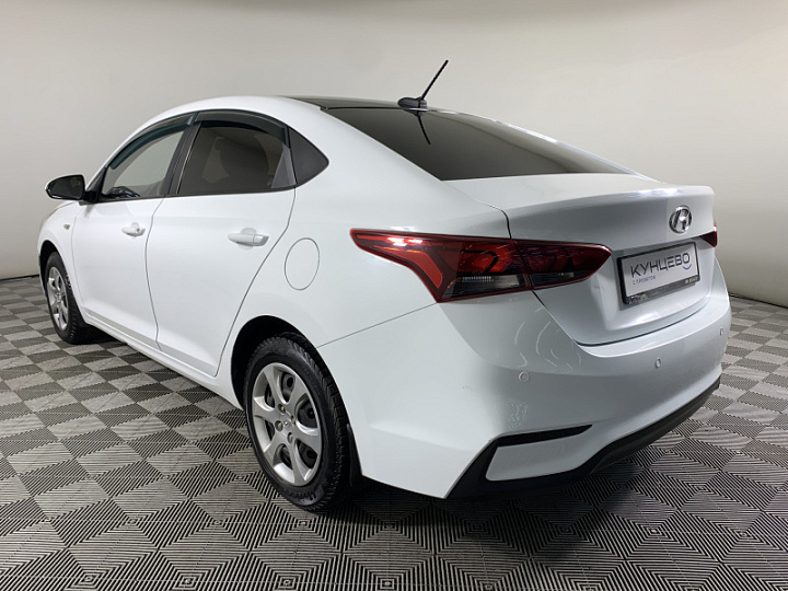 HYUNDAI Solaris 1.4, 2019 года, Механика, БЕЛЫЙ