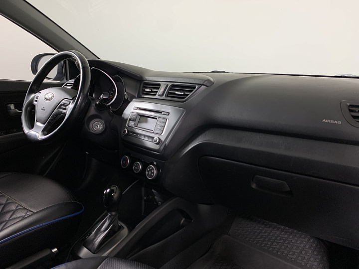 KIA Rio 1.6, 2015 года, Автоматическая, ГОЛУБОЙ