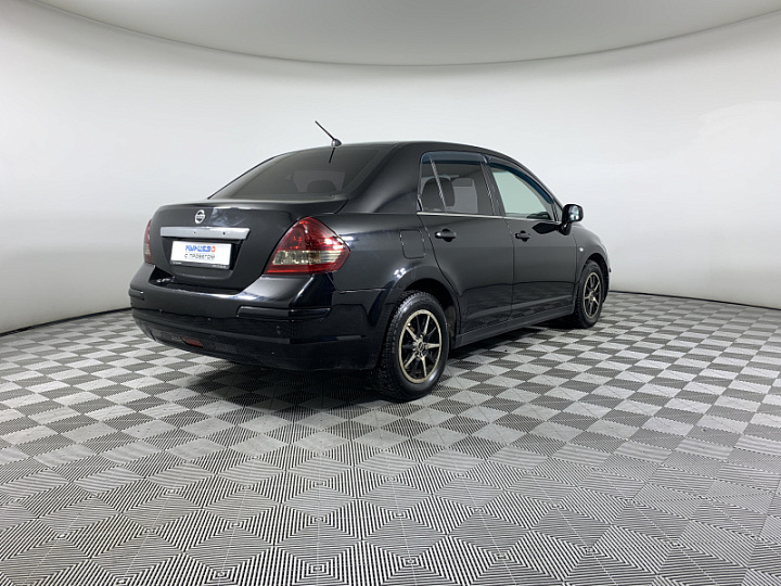 NISSAN Tiida 1.6, 2008 года, Автоматическая, ЧЕРНЫЙ