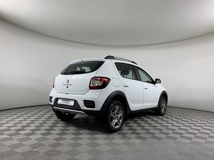 RENAULT Sandero Stepway 1.6, 2019 года, Механика, БЕЛЫЙ