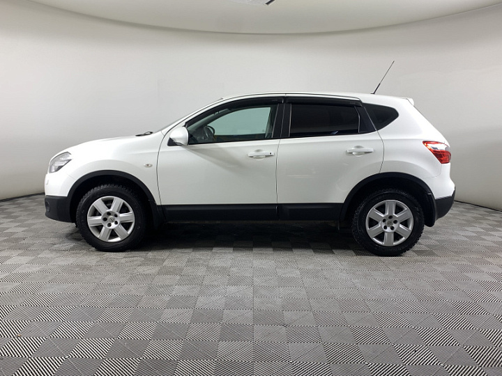 Nissan Qashqai 2, 2011 года, Вариатор, Белый