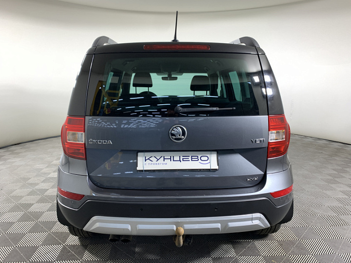 SKODA Yeti 1.8, 2017 года, Робот, ТЕМНО-СЕРЫЙ