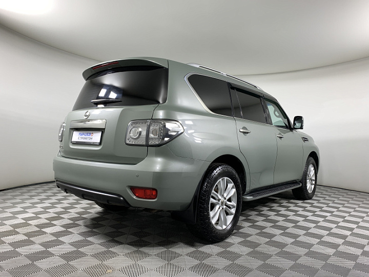 NISSAN Patrol 5.6, 2012 года, Автоматическая, Серо-зеленый