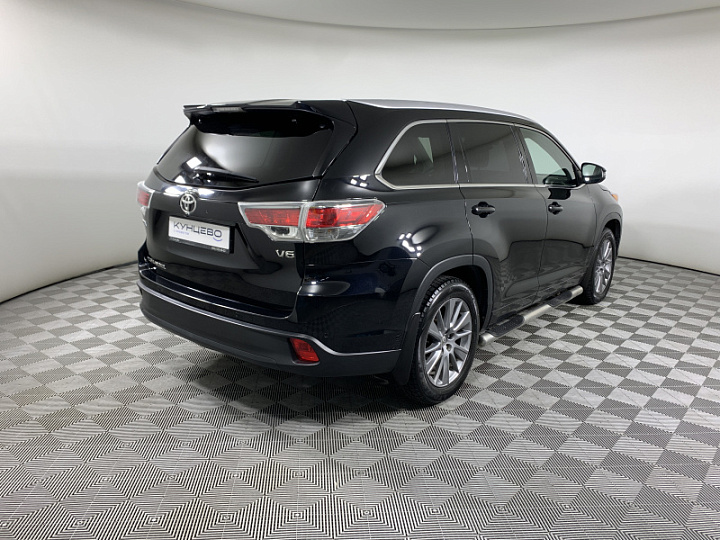 TOYOTA Highlander 3.5, 2015 года, Автоматическая, ЧЕРНЫЙ